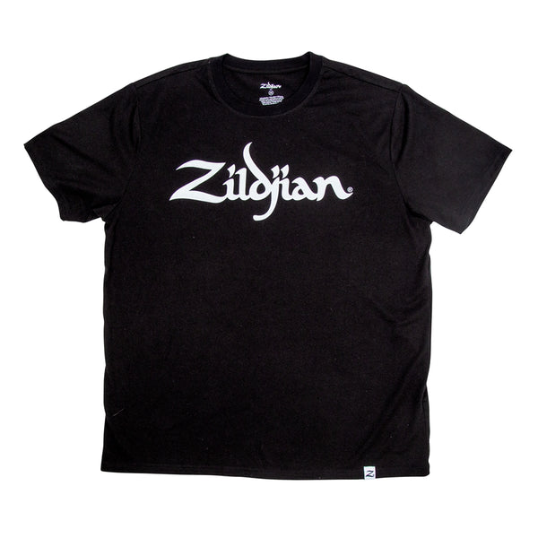T3010 - Classic Black Logo Tee - S