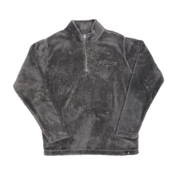 T3481 - Quarter Zip Sherpa Pullover - S