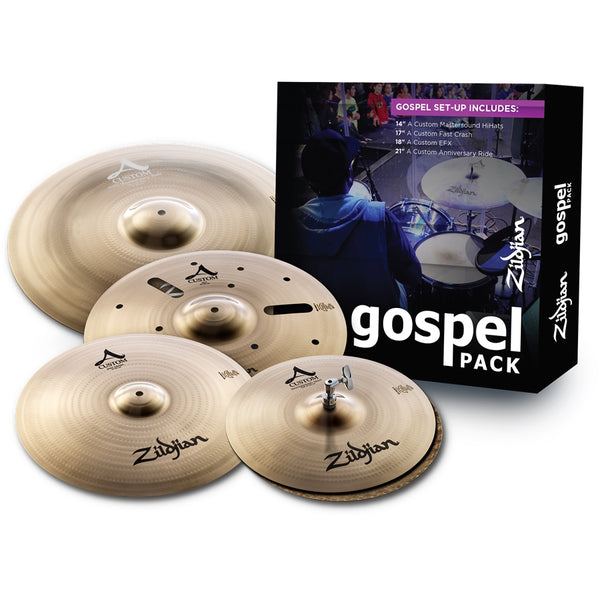 AC0801G-A Custom Gospel Cymbal Pack