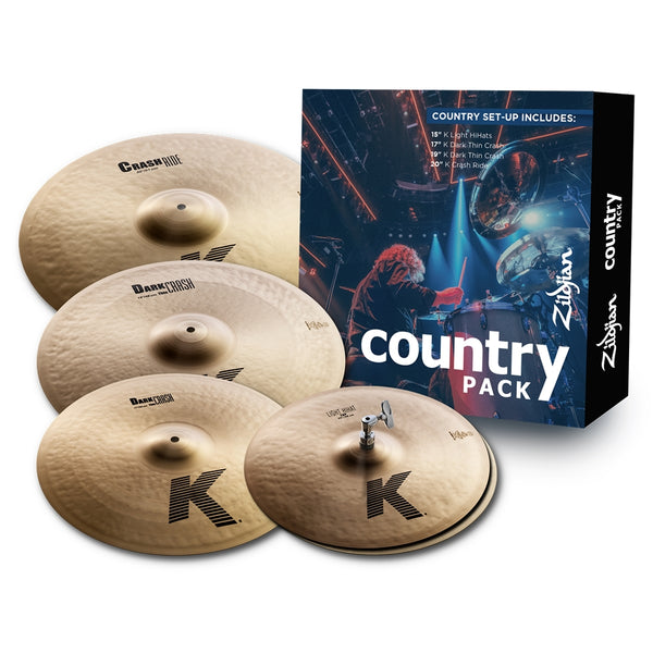 K0801C-K Country Cymbal Pack