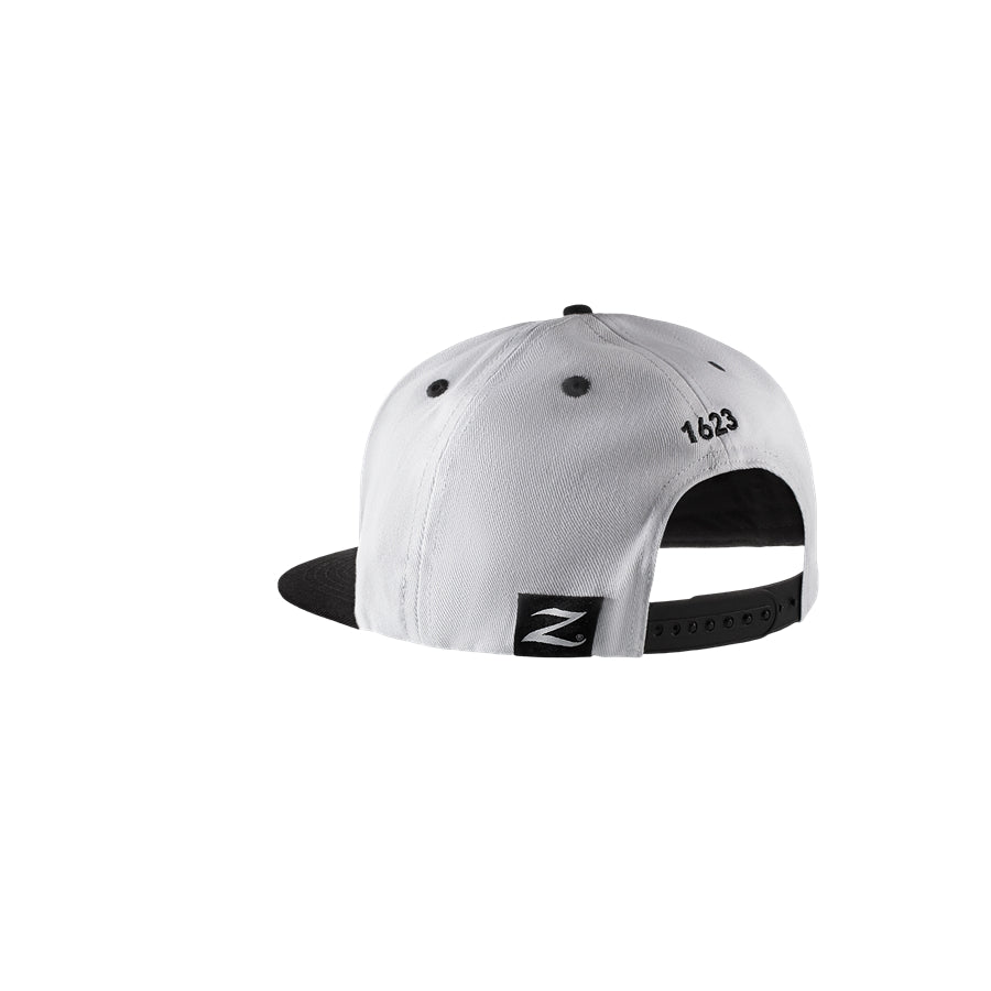 ZAHC0022 - White 6 Panel Snapback Hat
