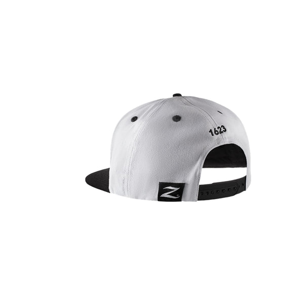 ZAHC0022 - White 6 Panel Snapback Hat