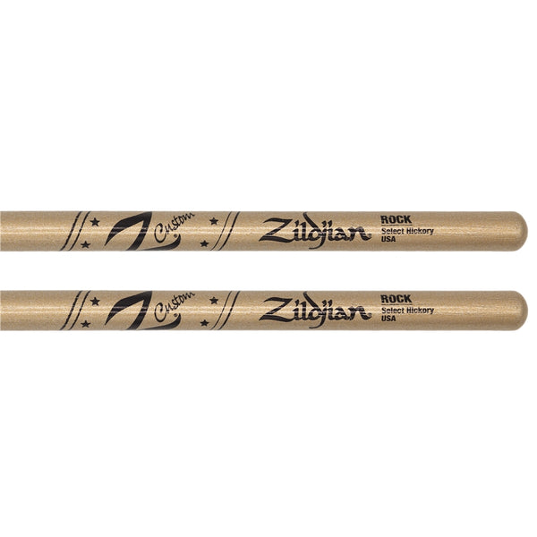 Z Custom LE Drumstick Collection ROCK Gold Chroma