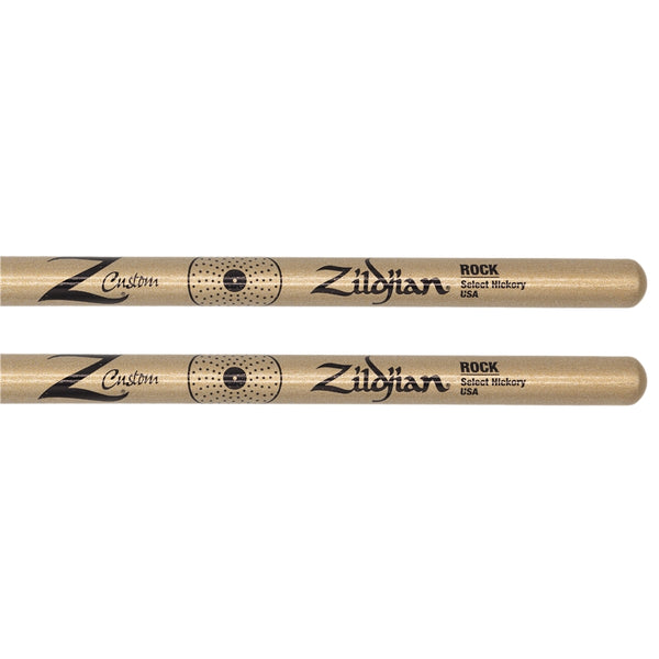 Z Custom LE Drumstick Collection ROCK Gold Chroma