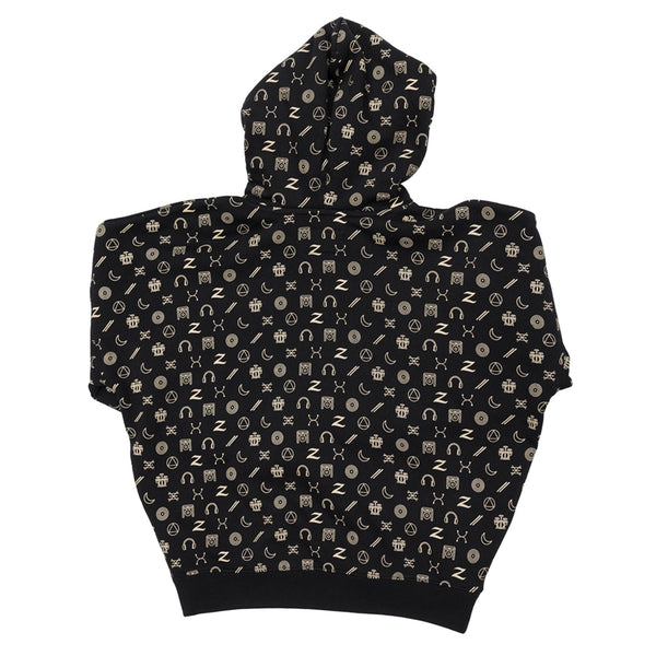 ZAHD0076 ICON HOODIE BLK 3XL