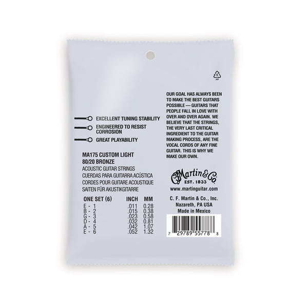 MA175 Authentic SP Custom Light Bronze 11-52