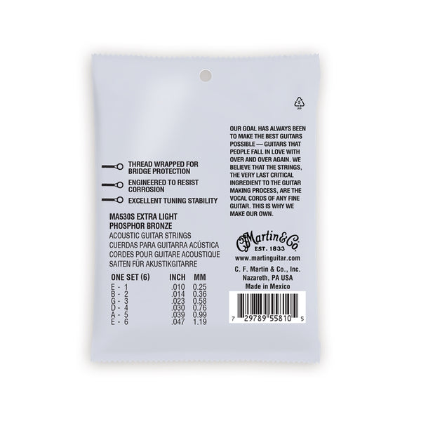 MA530S Authentic Marquis Silked Extra Light Phosphor Bronze 10-47