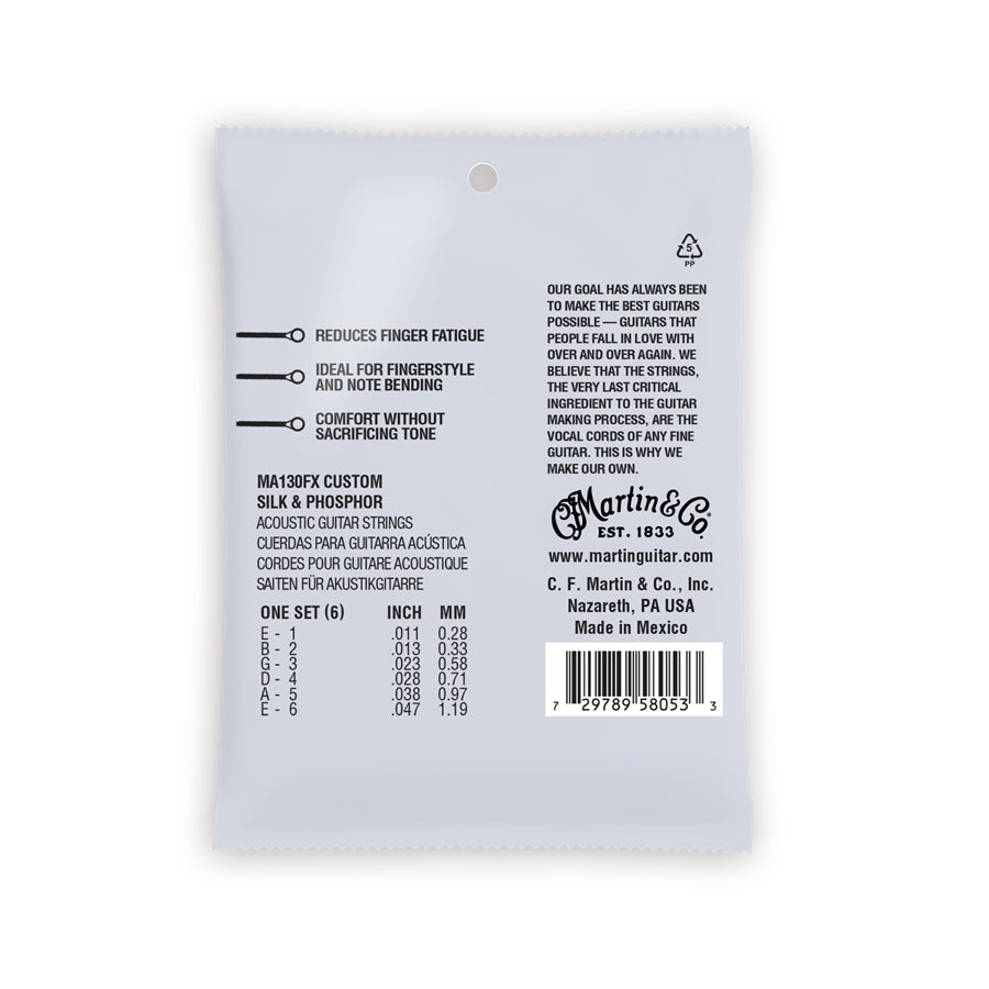 MA130FX Authentic Flexible Core Silk & Phosphor Custom 11-47