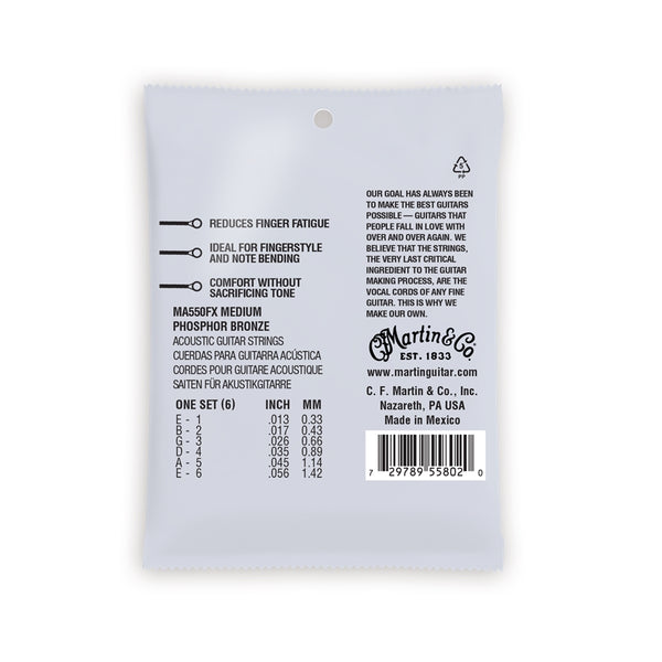 MA550FX Authentic Flexible Core Medium Phosphor Bronze 13-56