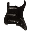 Fluence Loaded Pickguard Strat 3 Single Width Black (PRF-STR-BPG)