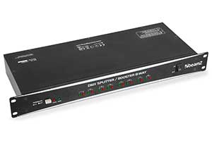 DMX Splitter / Booster 8-way