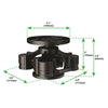 V120 Supporto disaccoppiatore