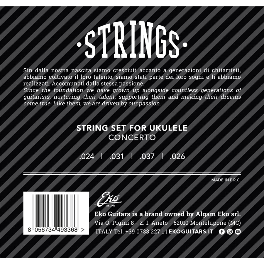 Corde Ukulele Concerto Medium Set/4