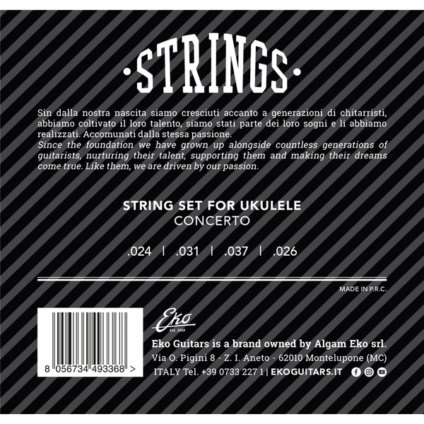 Corde Ukulele Concerto Medium Set/4