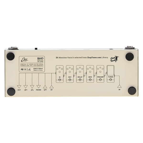 BAIO Pedale Multieffetto con IR integrati
