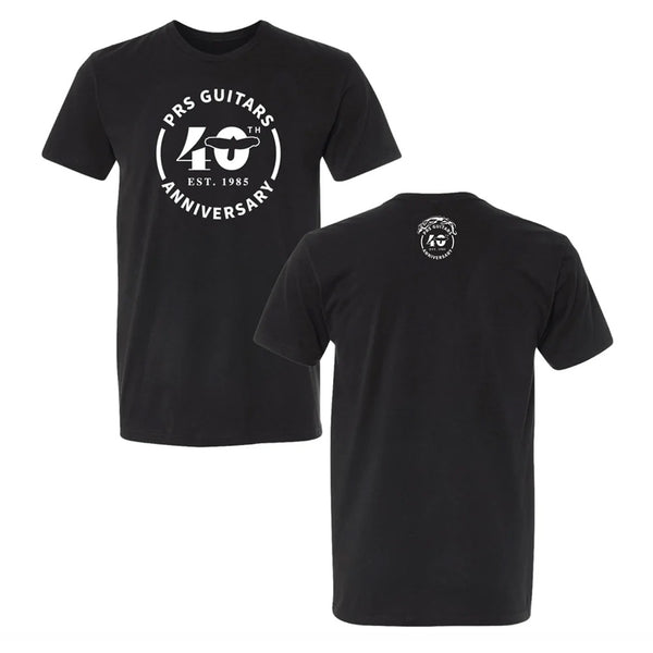 40th Anniversary Tee Black S