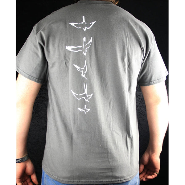 Birds T-shirt Charcoal S