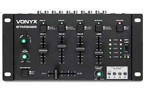 STM3025B, 7ch. Mixer/USB MP3 BT