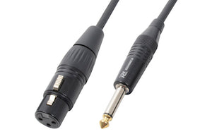CX40-3 Cable XLR F-6.3 Mono 3.0m