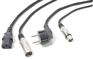 CX02-15  Shuko/XLR F-IEC/XLR M 15m