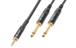 CX86-1 Cable 3.5 St.-2x6.3M 1.5m HQ