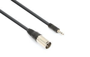 CX318-05 Cable XLR M-3.5 St. 0.5m