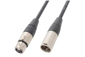 CX100-3 DMX Cable XLR M-F 3,0m