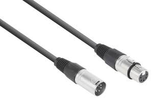 CX102-6 DMX Cable 5P XLR M-F 6m