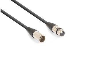 CX102-12 DMX Cable 5P XLR M-F 12m