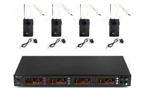 PD504B Wirel.Micro UHF 4 x 50ch 4 B