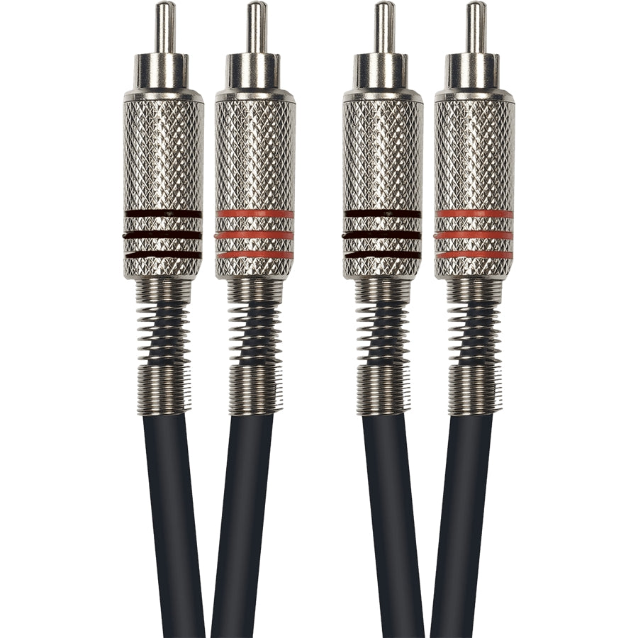 K04-1 Cavo Segnale 2x RCA Maschio/2x RCA Maschio 1 m