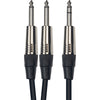 K05-3 Cavo Segnale 2x Jack Mono/Jack Stereo 3 m