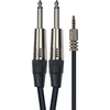 K07M-3 Cavo Segnale 2x Jack Mono/Mini Jack Stereo 3 m