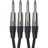 K08-3 Cavo Segnale 2x Jack Mono/2x Jack Mono 3 m