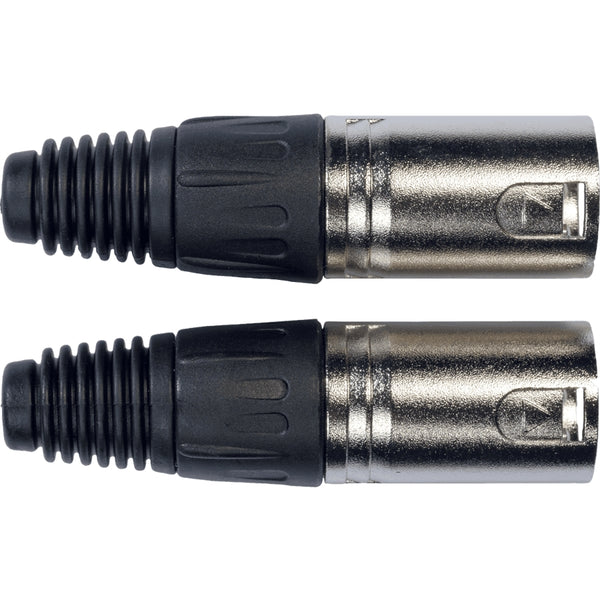 XLR01 Connettori XLR Maschio 2 Pcs