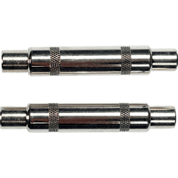 AD01 Adattatore Jack/Jack Mono Femmina 2 Pcs