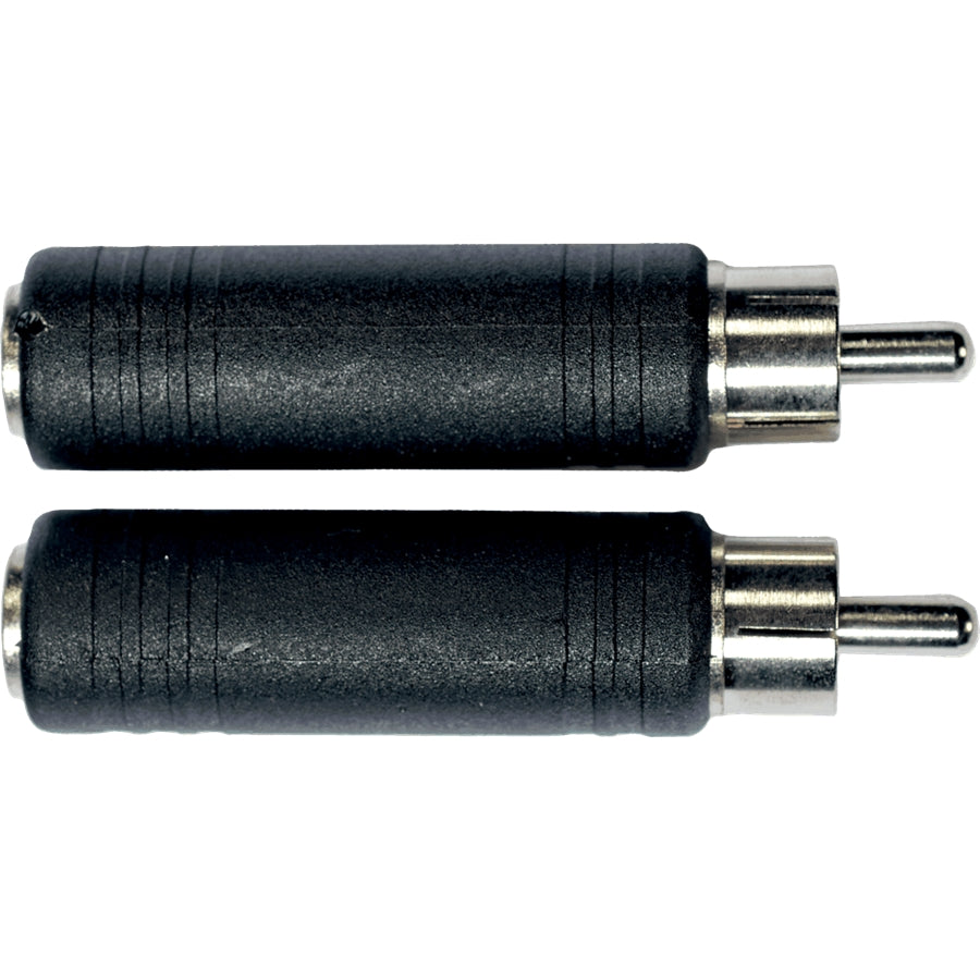 AD08 Adattatore RCA Maschio/Jack Mono Femmina 2 Pcs