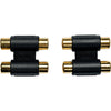 AD15 Adattatore 2x RCA/2x RCA Femmina 2 Pcs