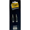 AD16 Adattatore RCA Femmina/Mini Jack Mono Maschio 2 Pcs