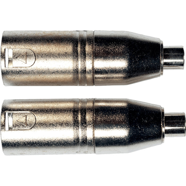 AD21 Adattatore RCA Femmina/XLR Maschio 2 Pcs
