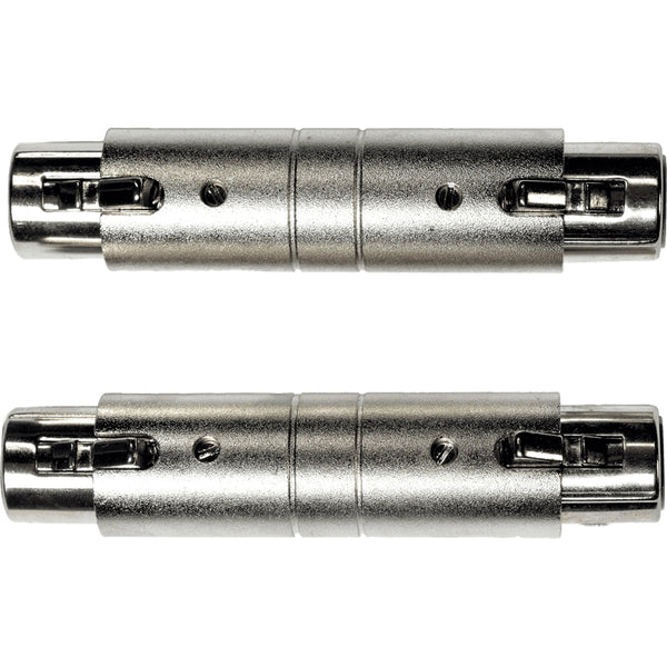 AD28 Adattatore XLR/XLR Femmina 2 Pcs