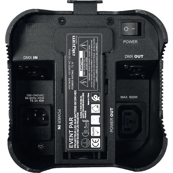 EVENTPAR Par DMX a Batteria