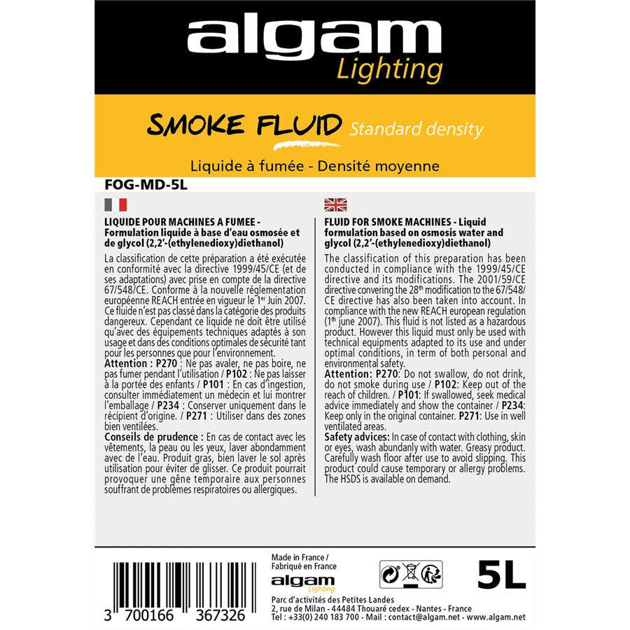 FOG-MD-5L Liquido Fumo Media DensitÃ  5L
