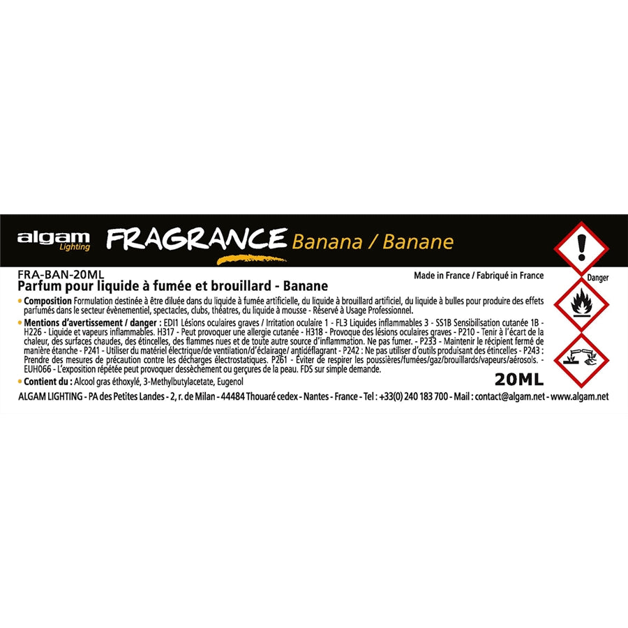 FRA-BAN-20ML Profumo per Liquido del Fumo 20ml Banana