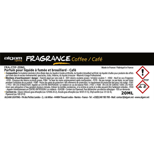 FRA-COF-20ML Profumo per Liquido del Fumo 20ml CaffÃ¨