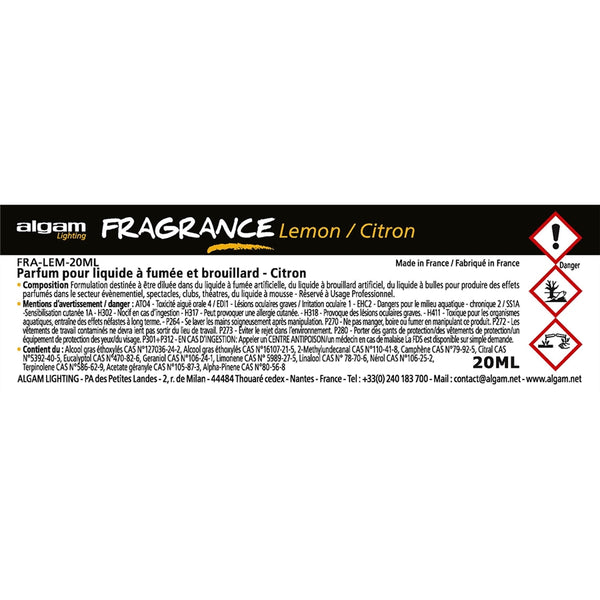 FRA-LEM-20ML Profumo per Liquido del Fumo 20ml Limone