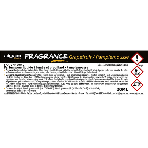 FRA-GRF-20ML Profumo per Liquido del Fumo 20ml Pompelmo