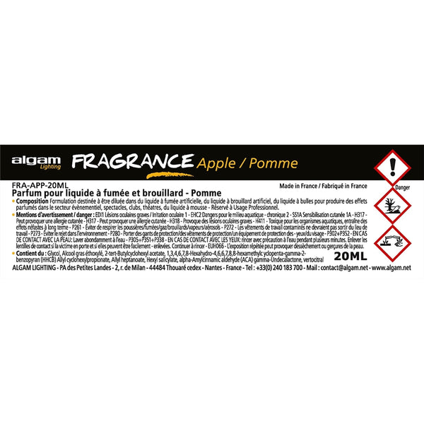 FRA-APP-20ML Profumo per Liquido del Fumo 20ml Mela