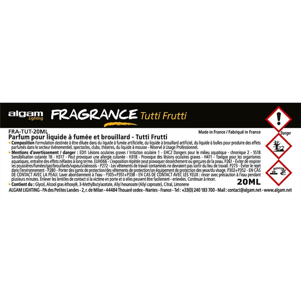 FRA-TUT-20ML Profumo per Liquido del Fumo 20ml Tutti Frutti