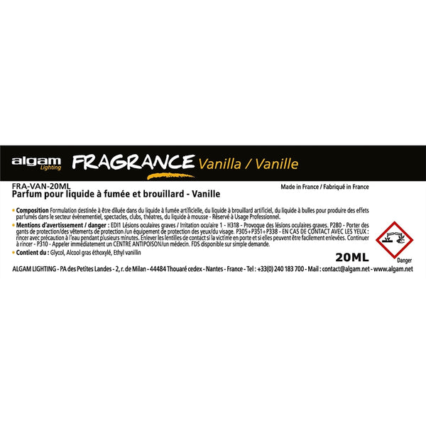 FRA-VAN-20ML Profumo per Liquido del Fumo 20ml Vaniglia